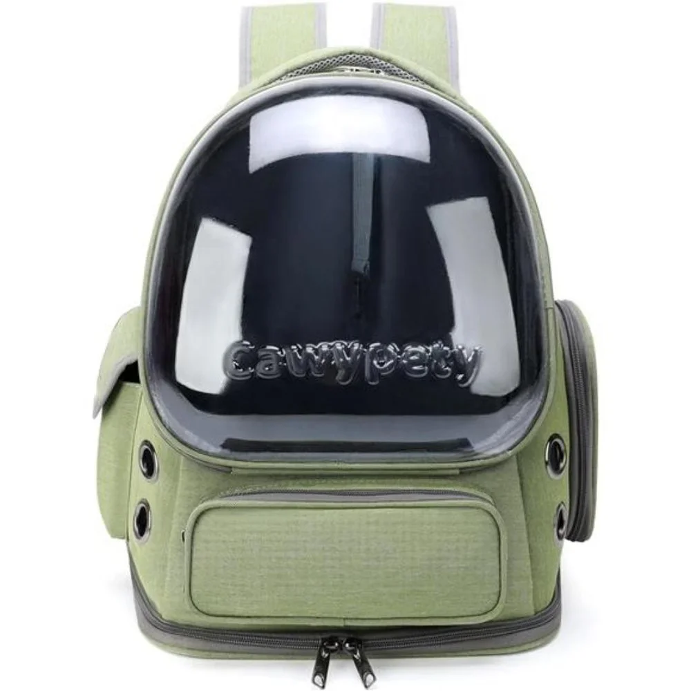 Cat Backpack Carrier, Breathable Cat Carrier Large Space Bubble Pet Backpack